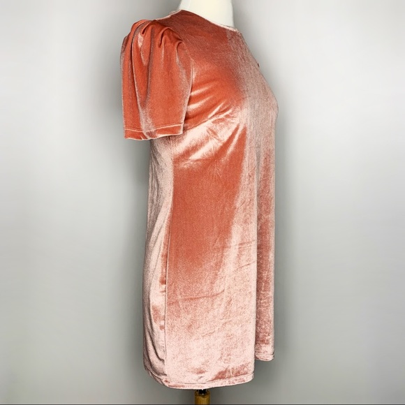 WAYF Puff Sleeve Mini Dress Size Small - Picture 3 of 11